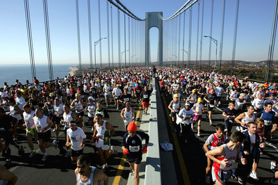 Thousands Run In New York Marathon